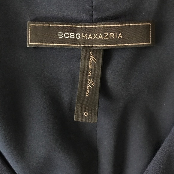 Flattering navy dress with zipper - Picture 7 of 7